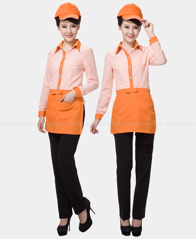 May đồng phục siêu thị