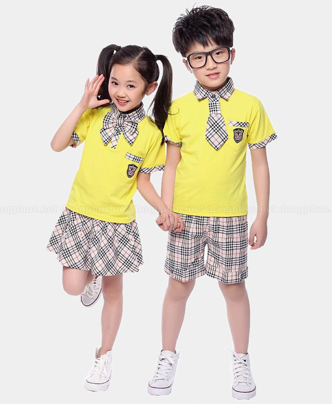 May đồng phục mầm non