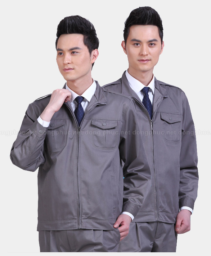 May đồng phục công nhân tại Long Biên