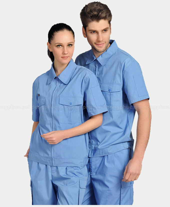 May đồng phục công nhân tại Bắc Từ Liêm