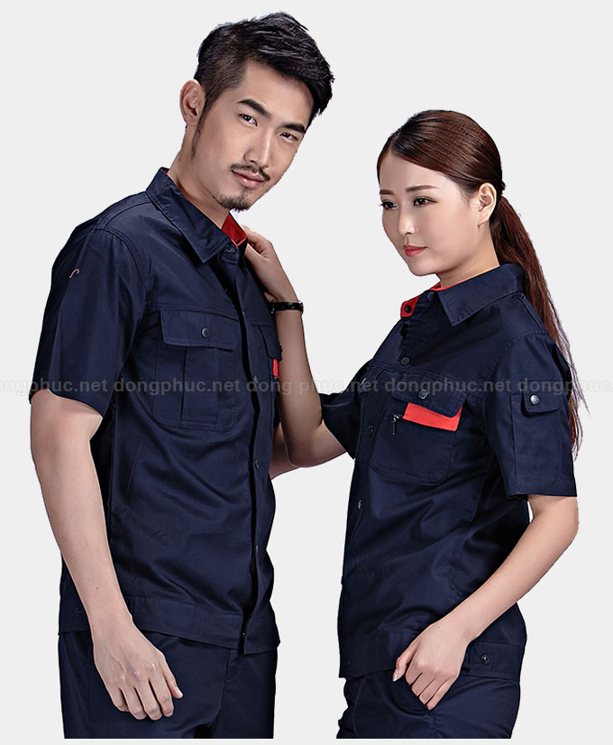 May đồng phục công nhân tại Hải Phòng