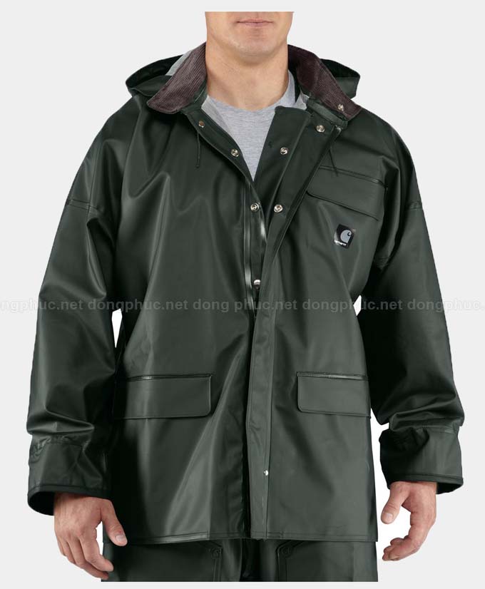 Áo mưa bộ vải dù | ao mua bo vai du