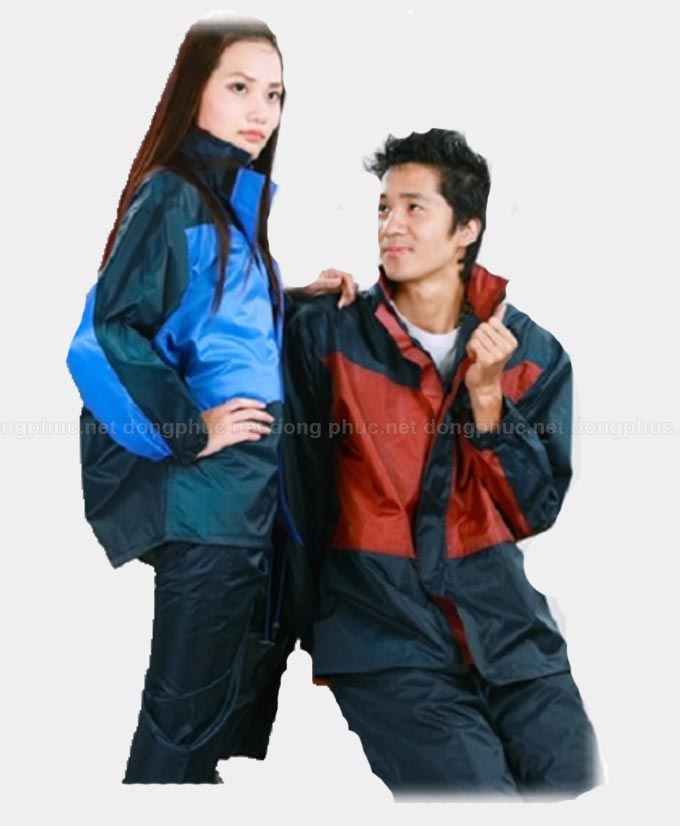 Áo mưa bộ 2 lớp VIP Vàng | Ao mua bo 2 lop VIp Vang