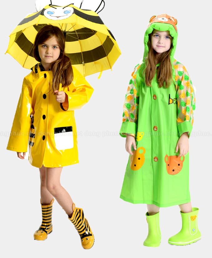 Ao mua tre em | Áo mưa trẻ em