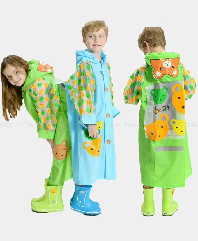 Ao mua tre em | Áo mưa trẻ em