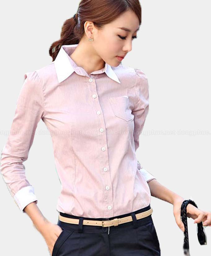 Áo sơ mi ASM40 | Ao so mi nu