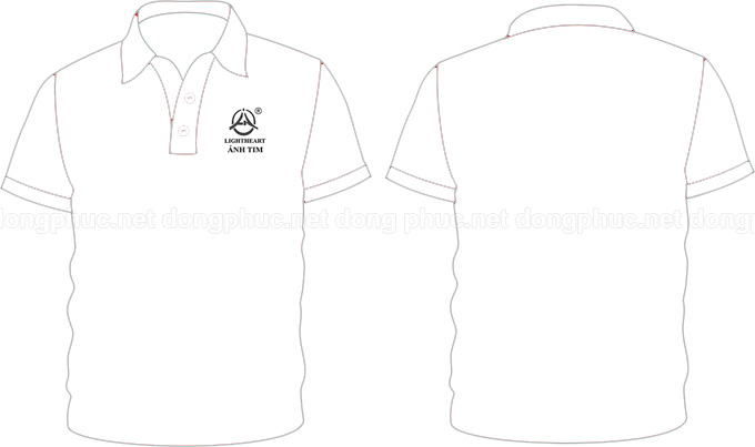 Áo phông đồng phục Công ty LIGHTHEART