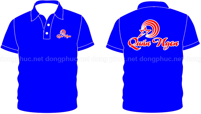 Đồng phục áo phông nhà hàng Quán Ngon
