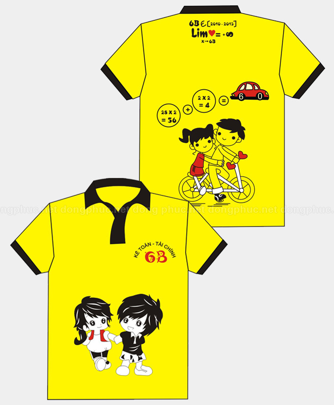 May đồng phục lớp